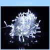 Christmas Led String Lights With Eight Functions Waterproof Outdoor Decor For Festive Events