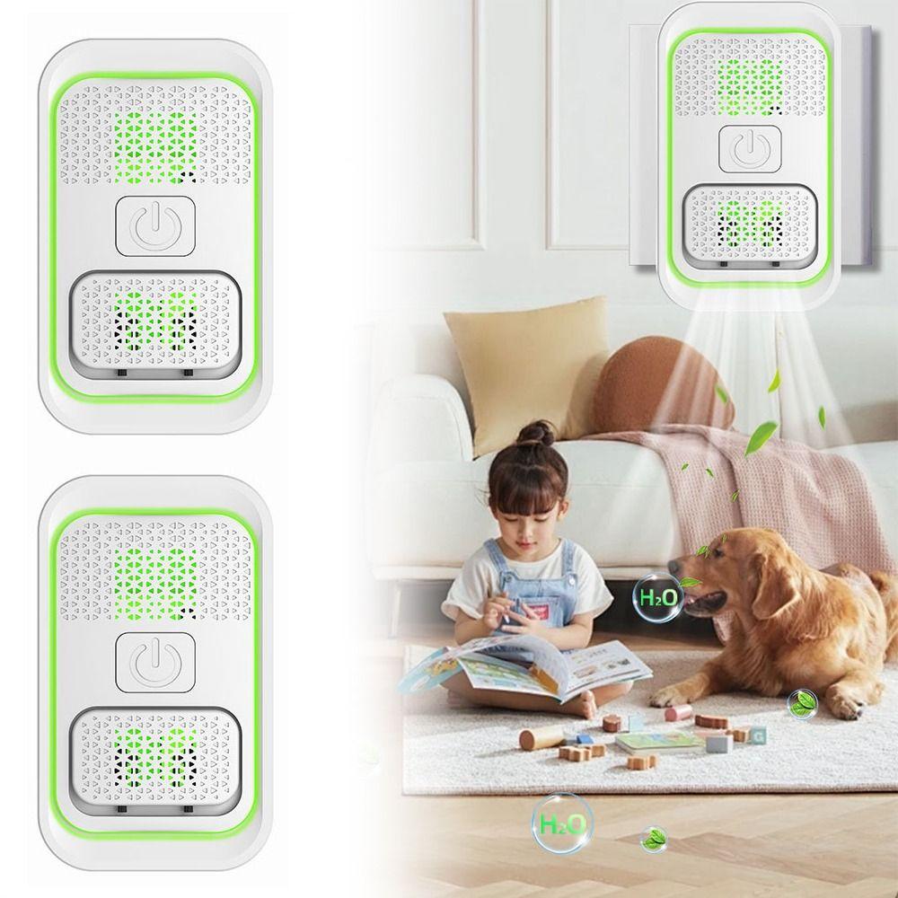Portable Air Cleaner US UK EU Plug Plug-In Air Purifier Negative Ion Generator  Bedroom