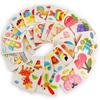 Cartoon Animal Fruit Car Pattern Wooden 3D Puzzle Baby Intelligence Early Learning Educational Toy Cute Wood Puzzle For Kids