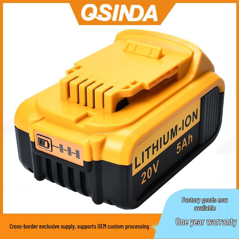 Compatible with DEWALT 18V/20V Power Tools DCF880CS391 and DCB200 DCB206-2 Lithium Batteries