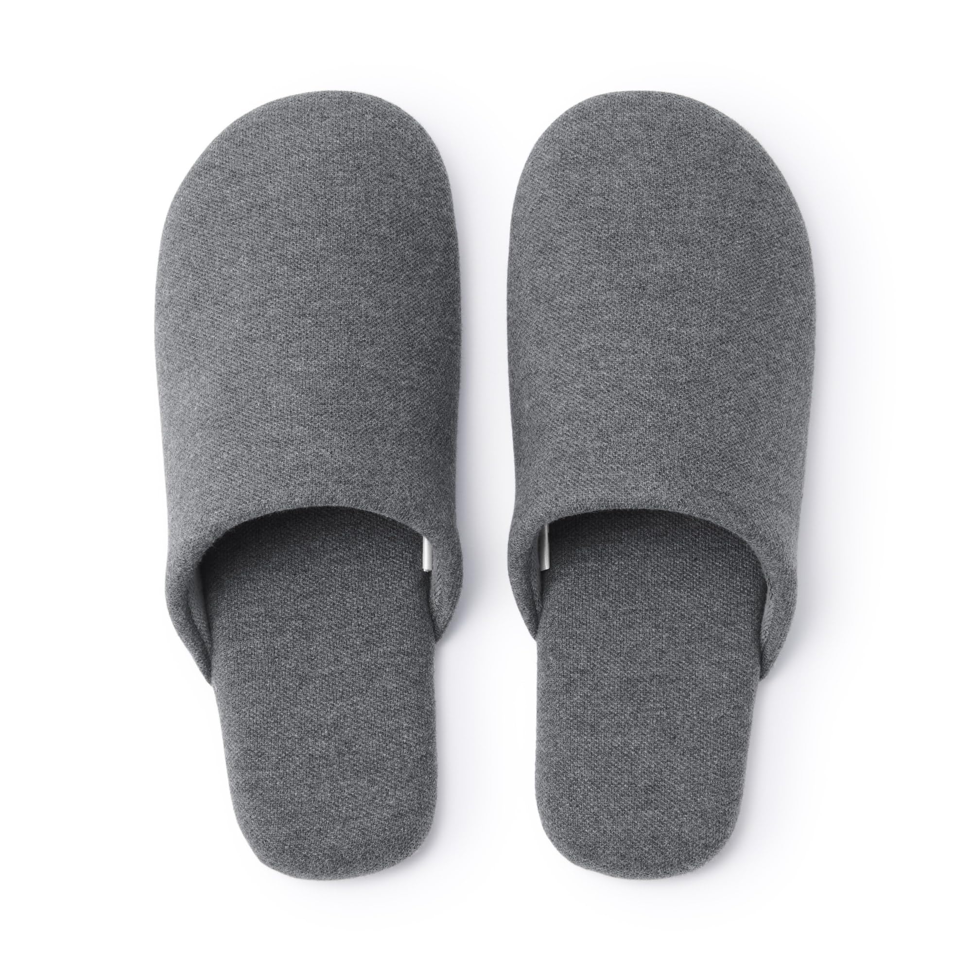 

MUJI Мягкие и удобные хлопковые тапочки из пике Размер M 76409472, (22.5-25см), Серый,