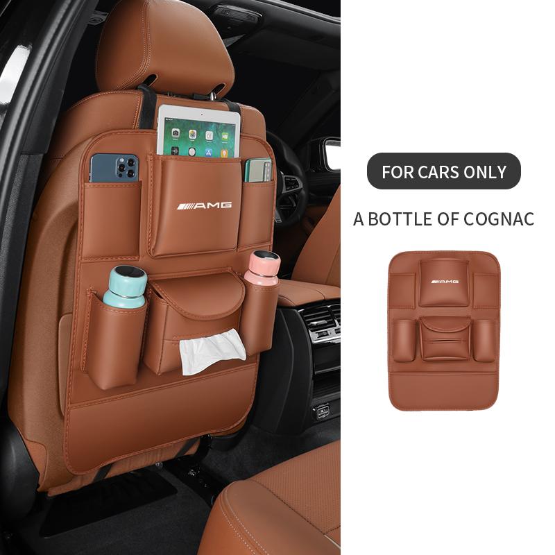 Borsa Organizer da Sedile Posteriore Anti-Calcio per Schienale Mercedes-Benz AMG Classe A C E V Sprinter GLC ML SLK SL CLS GLA GLK Vito GLB