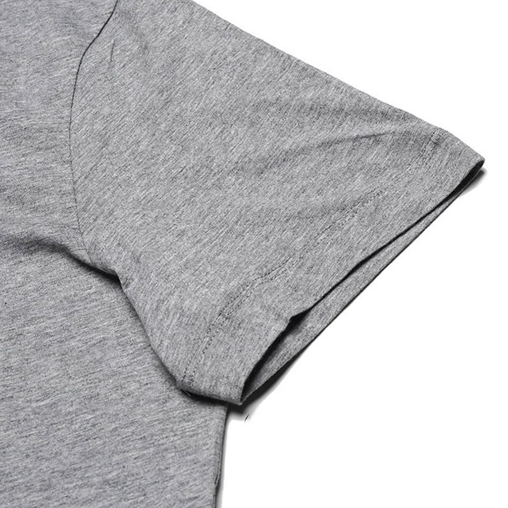 Emporio Armani Eagle Logo Round Neck Short Sleeve T-Shirt Men Tops Gray 8N1TN5-1JPZZ-0688