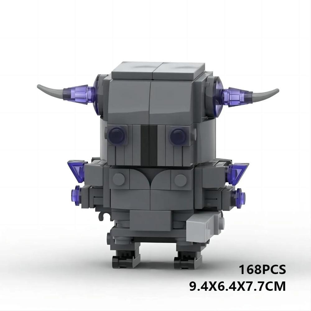 Spiel Actionfiguren PEKKA Mönch Barbaren Schweinereiter Brickheadz Bausteine MOC Royale Wars Puppenmodell Kinderspielzeug Geburtstagsgeschenk