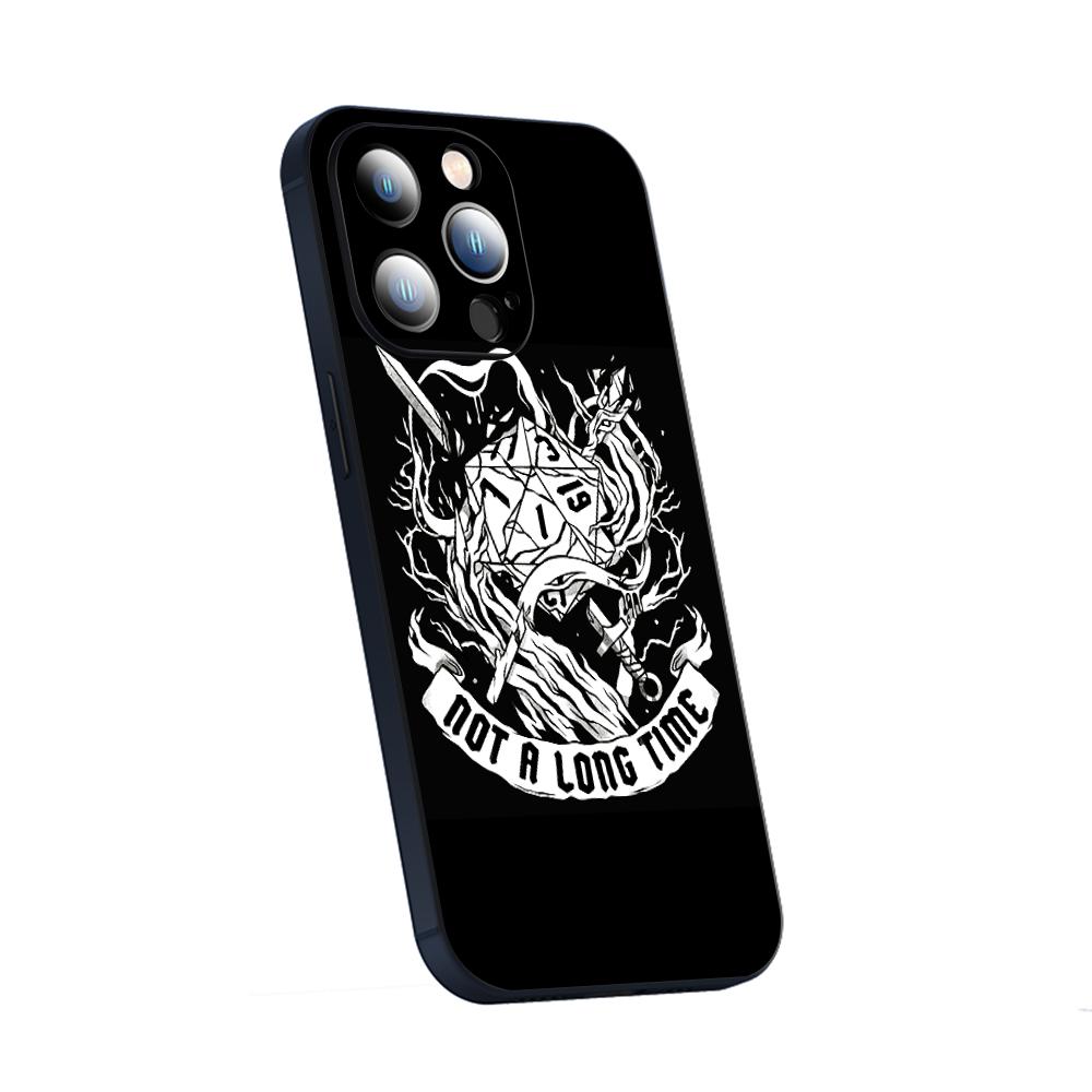 Dungeons Dragons dnd cool game Phone Case For iPhone 17 16 e 15 14 13 12 Plus Mini Pro Max Soft black Shockproof Cover