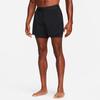 Nike Yoga Solid Color Lacing Breathable Casual Sports Shorts Black Men's DN1521-010