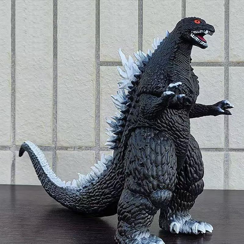 2 color Godzilla Action Figure King Of The Monsters First Generation Anime Collect Model 18cm Soft Glue Dinosaur Kids Toys Gift