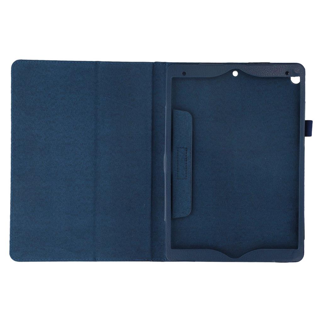 Tablet-Hülle für iPad 10.2 (2021)/(2020)/(2019) Bi-Fold-Stand-Lederhülle mit Litschi-Textur