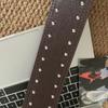 Punk Style Rivet Waist Belt Designer Dress Jeans Belt Heavy-Duty Wide Women's Belt  Streetwear