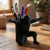 Stable Ninja Warrior Pen Holder Funny Ninja Ornament 3D Printed Pen Stand  Stationery
