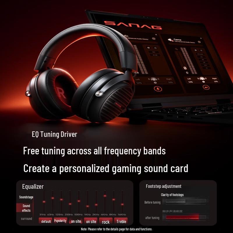 SANAG D55S Multi-Modus Gaming-Headset
