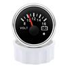Auto Car Gauge 2" 52MM Voltmeter for Marine Boat Car 8-16V VOLTS IP67 Waterproof Volt Meter Indicator with Red Backlight