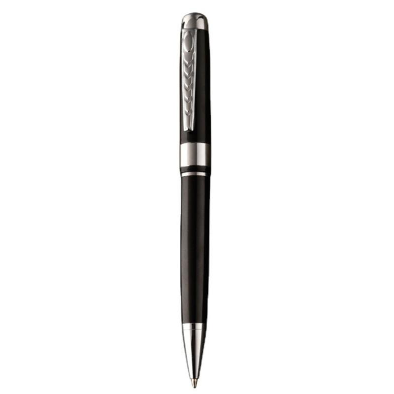 Smooth Writing Pen Metal Ballpoint Pen 1.0mm Rotate Ballpoint Pen Stationery Pen Business Pen for School Office