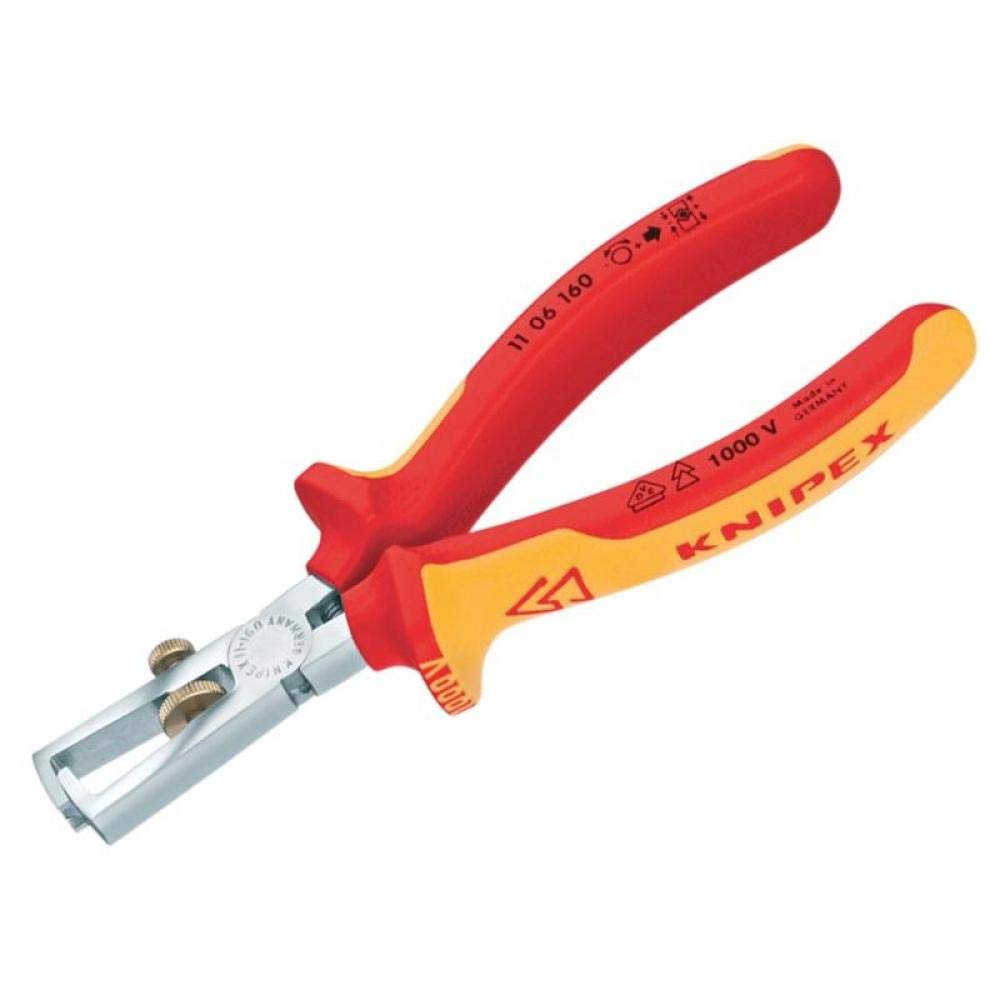 

KNIPEX 11 06 160 SB INSULATION Стриппер 6, 3 VDE-испытанный в блистерной упаковке