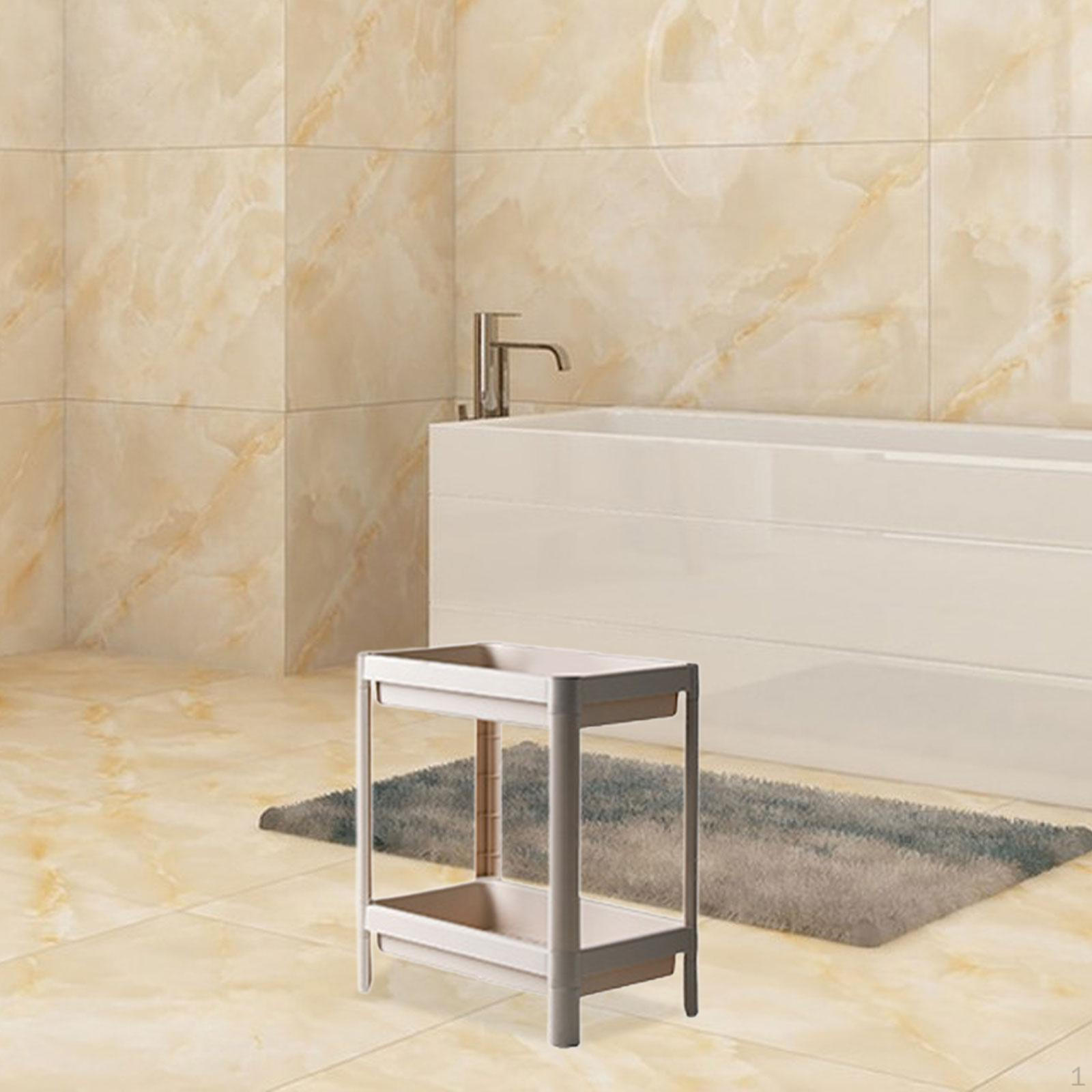 

Органайзер для хранения полки в ванной комнате, прочный держатель, многоуровневый держатель для фруктов и овощей Apricot 2 Tier