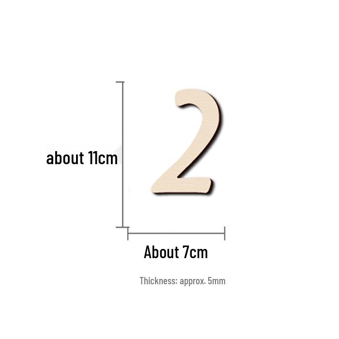 Nordic Baby Milestone Wooden Sign: 1st Year, Full Moon, 100 Days Birthday Photo Props