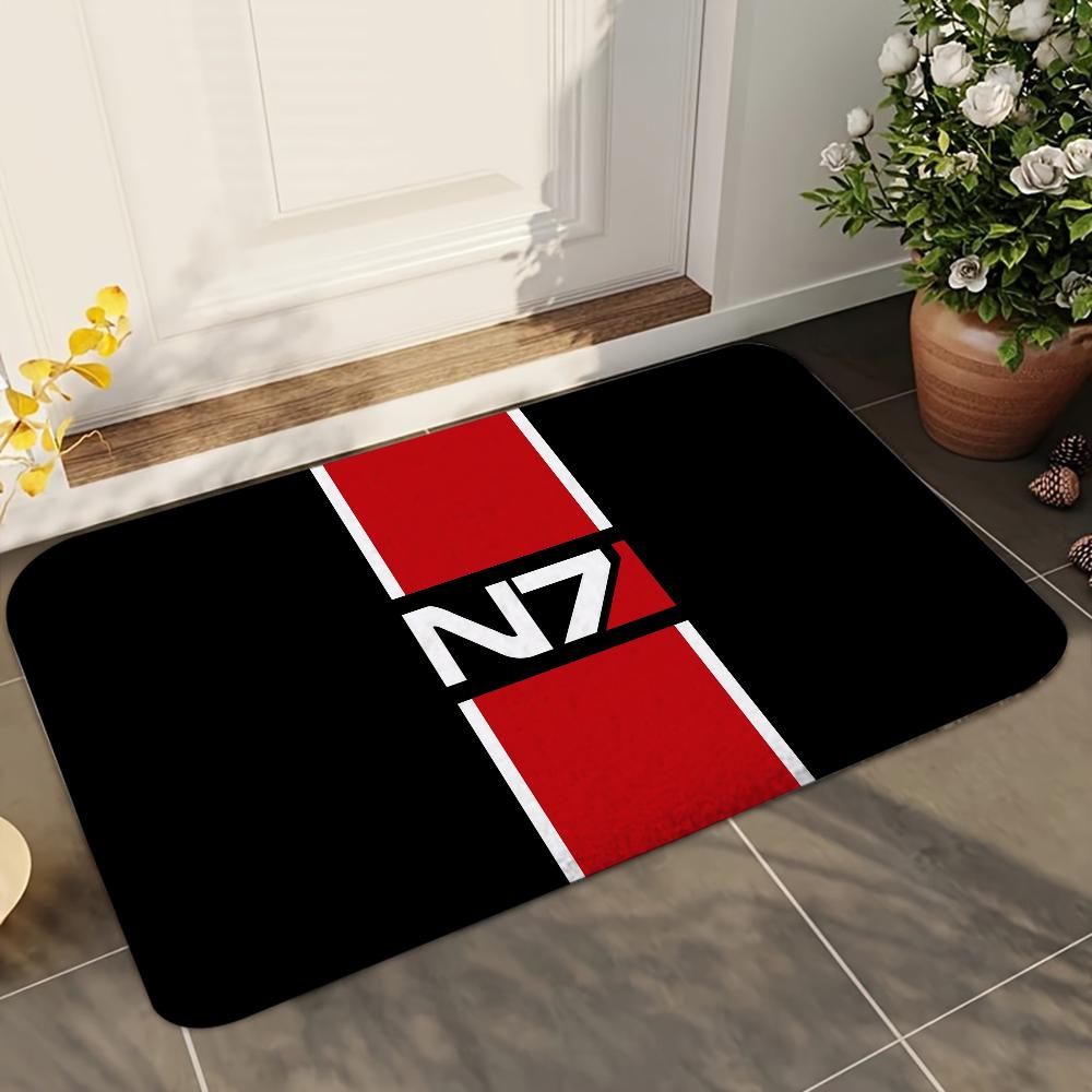 1pc N-N7 Mass Effect Bathroom Absorbent Mats Anti-Slip Mats Home Decor Supplies Carpets Home Kitchen Floor Mats