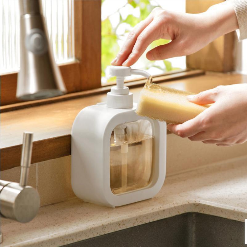 300/500 ml dávkovače mýdla do koupelny Doplňovací šampon na sprchový gel Držák na sprchový gel Přenosný cestovní dávkovač Prázdná láhev s pumpičkou do koupele