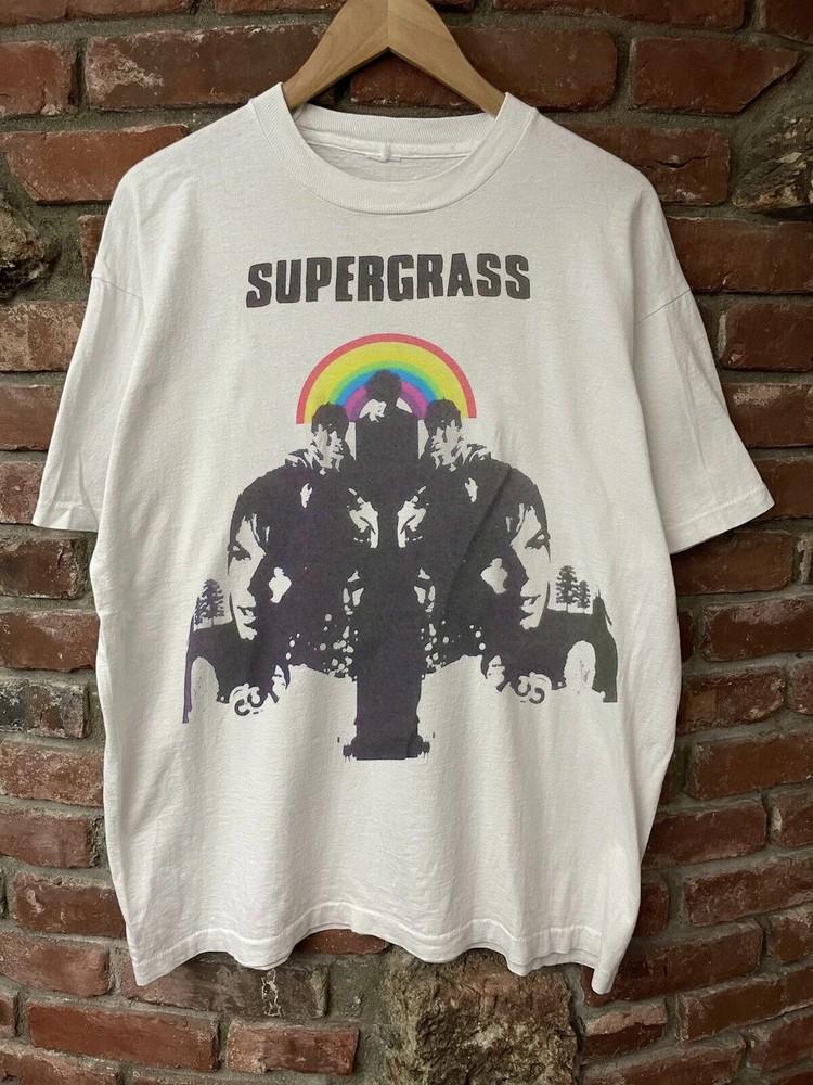 SUPERGRASS BAND BRITPOP ALTERNATIVE INDIE Men Women T Shirt Full Size S-5XL Unisex T-Shirt S