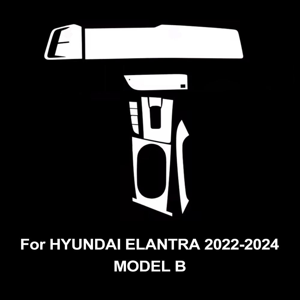 

Transparent TPU PPF Film For Hyundai Elantra 2026 2026 2026 Accessories Interior Gear Panel Center Console Pre-cut PPF Cover Right Hand Drive