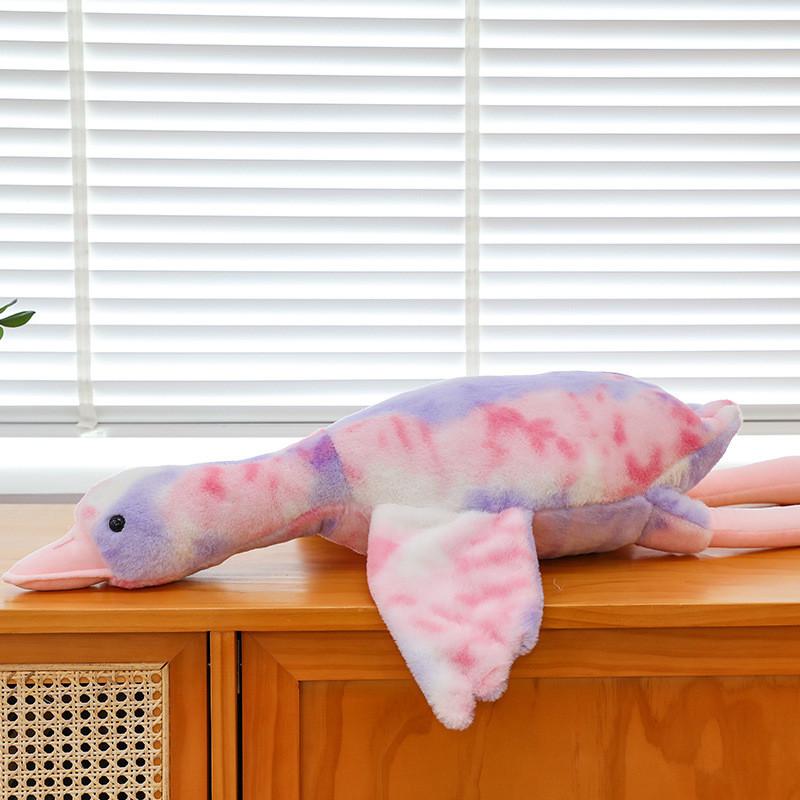 Goose Dye Tie Plush Toy Dolls Room Decoration Ornaments Children Christmas Gifts