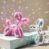 Ballon Hund Disco Dackel Mosaik Spiegel Pailletten Figur Niedliche Tischdekoration Party Mittelstück Für Kinder Schreibtisch Geschenk Für Weihnachten
