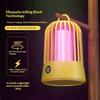 Electric Portable Mosquito Zapper With 360 Degree Uv Attraction Perfect For Home Bedroom Camping Use