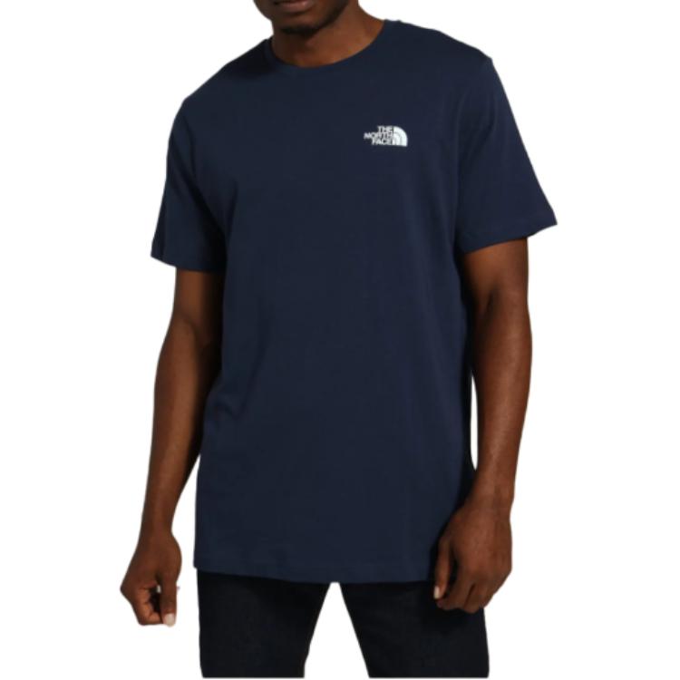 The North Face T Shirt Men's Marine Blue NT7UQ51B