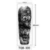 Full Arm Tattoo Sticker, Full Arm Big Picture Tattoo Sticker, Flower Arm Tattoo Sticker Tattoo