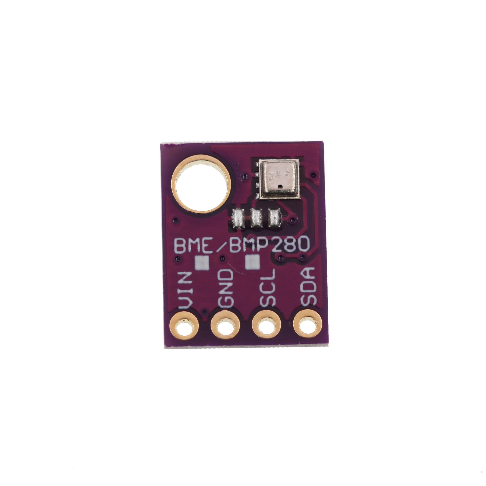 

BME280/BMP280 5V High-Precision Pressure and Altimeter Sensor Module Purple Board (Single Hole) *BMP280