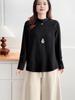 Women's Plus Size Korean Style Slimming Long Sleeve Velvet Base Layer Top