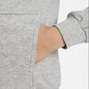 Nike Letter Embroidered Hooded Long Sleeve Jacket Kids Jackets Gray FD3017-063