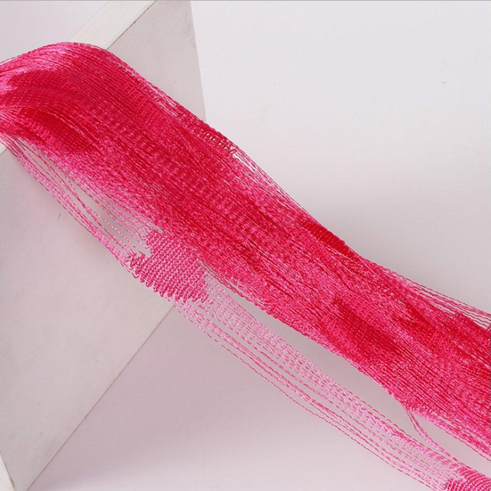 Simple 100x200cm Line Curtain Colorful Heart-shape Cord Curtain Tassel String Curtain Living Room Decoration