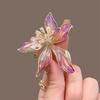 Peony Flower Brooch Pin for Women Enamel Floral Lapel Pins Zinc Alloy Flower Brooch for Clothes Hat Dress Accessories Prom Jewelry