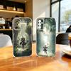 Automata YoRHa No.2 GAME 2B Phone Case For SamsungA10,12,20,21S,30,31,40,50,51,52,70,71 Transparent Cover
