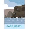 Scotland Travel Poster St Ninian's Isle Edinburgh Cape Wrath Scotland Prints Canvas Painting Wall Picture Home Living Room Decor