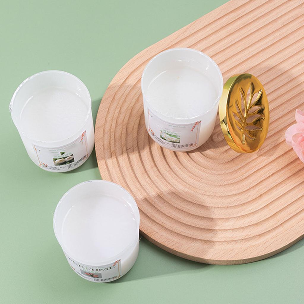 Car Air Freshener Balm Long Lasting Scent Odor Removal Relieve Stress Aromatherapy Balm for Home Office Jasmine 9658D