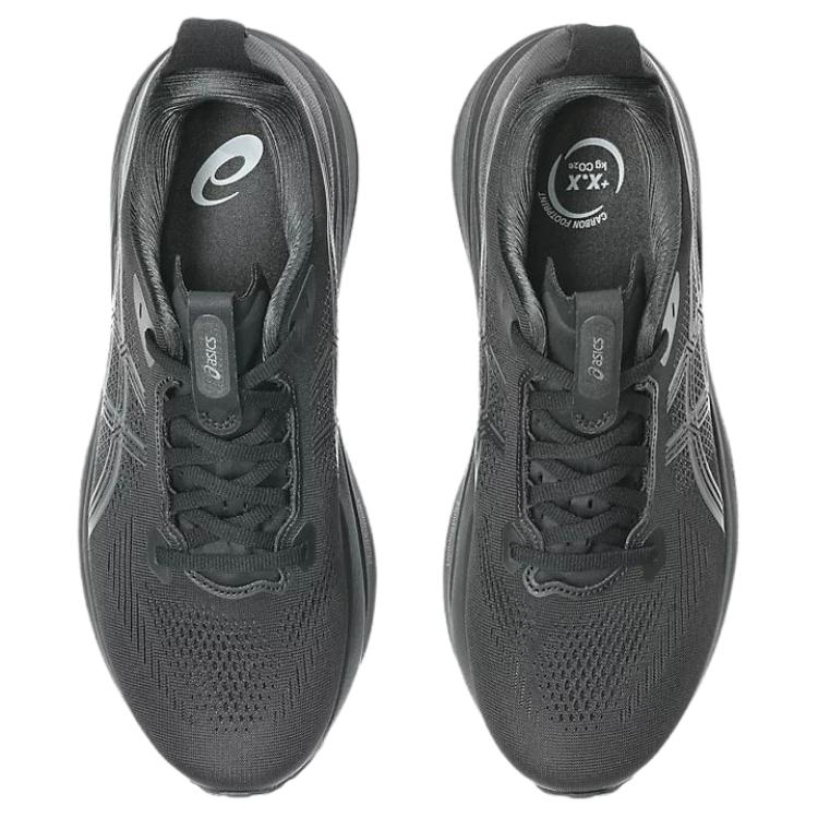 Asics Gel-Kayano 33 Extra Breed Comfortabel Ademend Ondersteunend Veerkrachtig Hardloopschoenen Heren sneakers Zwart 1011C229-001