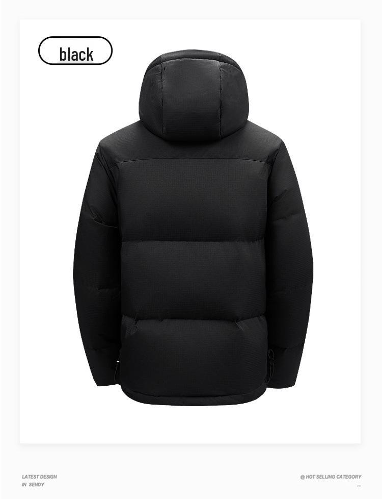 2025 Unisex Winter Extreme Cold 90% White Duck Down Jacket - New Style, Warm, Outdoor Cold Protection