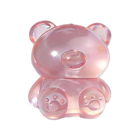 Little Bear Squeeze Toy Soft TPR Fidget for Stress Relief Realistic Gummy Candy Design Slow-Rising Toy Novelty Gift for Anxiety Party Favors