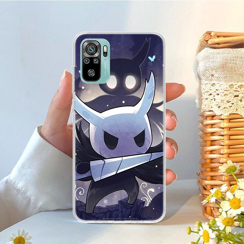 Hollow Knight Cartoon Soft Phone Case For Xiaomi Redmi Note 15 14 14S 13 12 Pro Plus 12S 11 11S 11E 10 10S 11T 5G Fundas Coque R