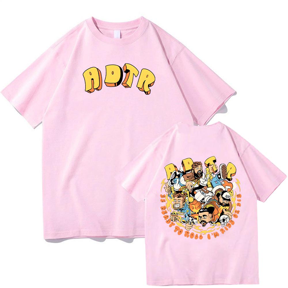 A Day To Remember All My Friends T-shirt Merchandising Band Punk Rock T-shirt Grafica Estiva Donna Uomo Cotone Manica Corta Casual Vestibilità Larga