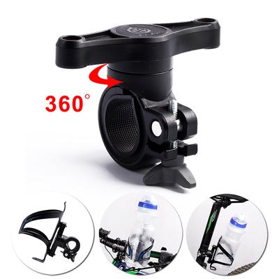 Bisiklet Su Isıtıcısı Uzatma Tutucu 360 Derece Dönebilen Su şişe kafesi Adaptörü Bisiklet Gidon
