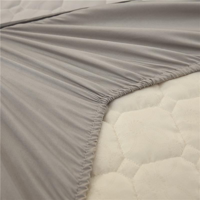 1 pz Coprimaterasso trapuntato Lenzuolo con angoli Copertura per letto di casa con elastico Antiscivolo Per arredamento camera da letto Senza federa