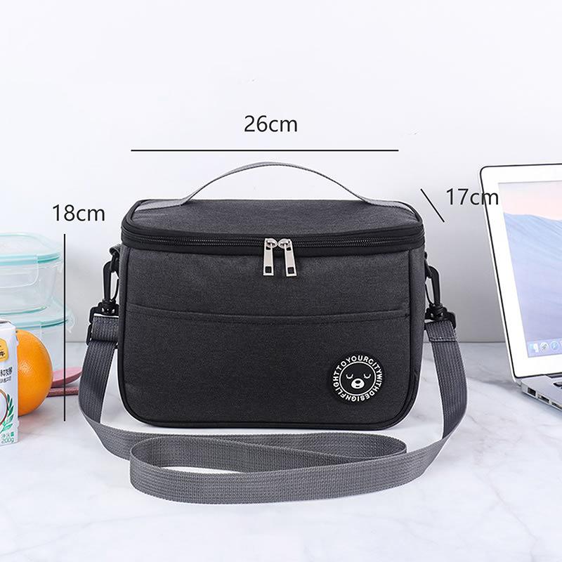 Portable Cooler Bag Folding Insulation Picnic Ice Pack For Food Thermal Drink Carrier Insulated Lunch Box Delivery S/M/L