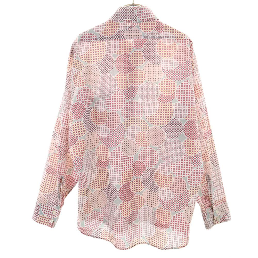 TOWNCRAFT 70s Overall Handle Long Sleeve Shirt L JCPENNEY Old Vintage Men's Used