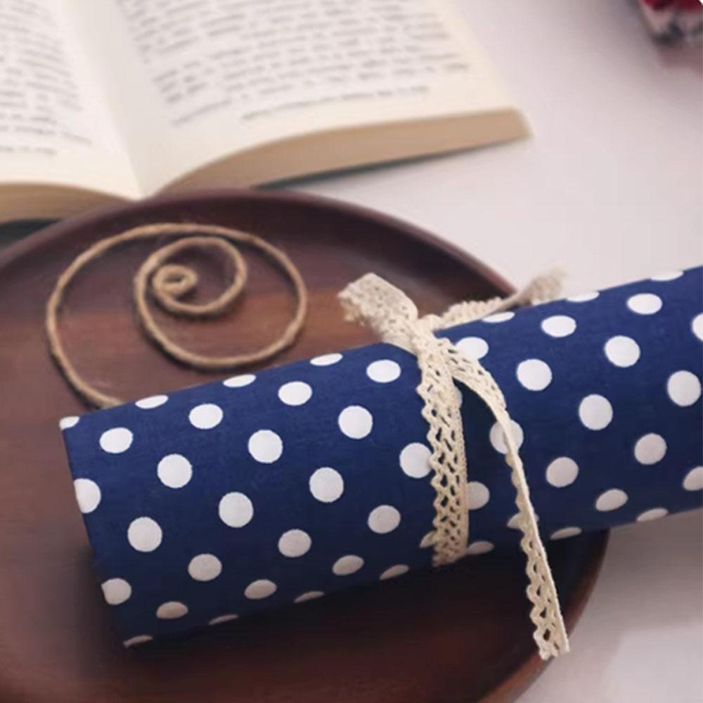 160x50cm Twill dot Printed Fabric 100% Cotton for DIY Clothing Little Skirt Quilt Cover Drawstring Bag Makeup Bag patchwork Make