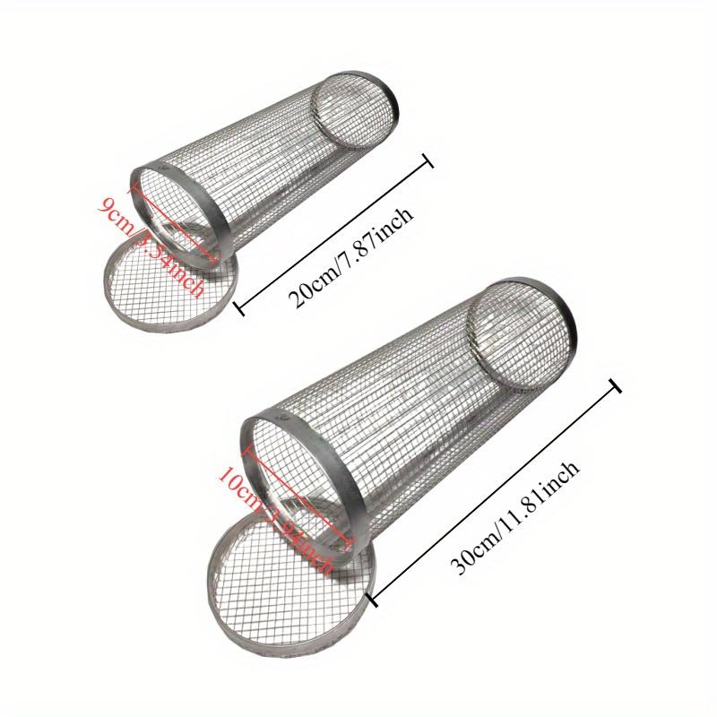 

Удобная и практичная клетка для барбекю цилиндрической формы, идеально подходящая для мероприятий на открытом воздухе. M серый