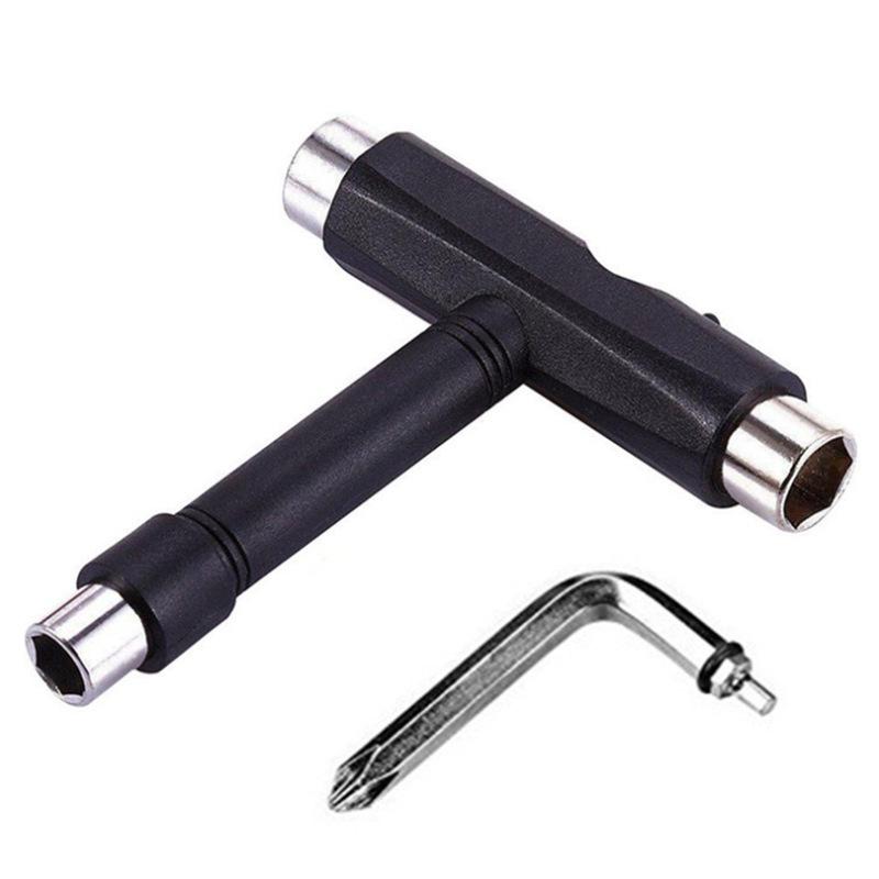 

Многофункциональный скейтборд T-инструмент с шестигранным ключом и L-образной рукояткой для универсальной регулировки