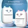 Portable Thermal Printer Set Mini Inkless Sticker Printer USB V4.0 Photo Printer Compatible For IOS Android